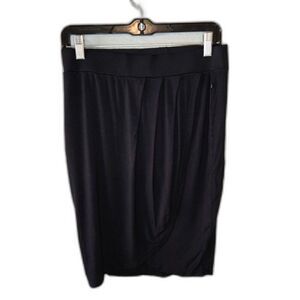 Fabletics Women's Black Clarissa Wrap Front Skirt Size Small
